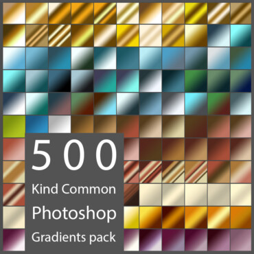 دانلود مجموعه 500 عددی گرادینت فتوشاپ