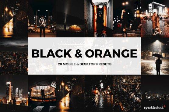 مجموعه پریست لایت Black & Orange